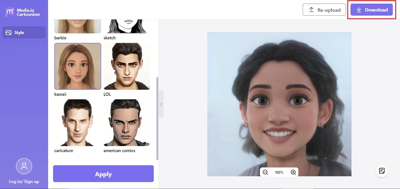 download ai avatar image