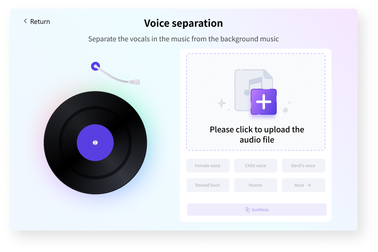 Audiodatei hochladen